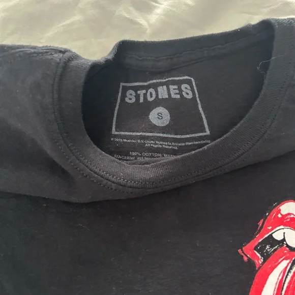 Black T-Shirt with Red Graphic - Picture 3 of 3